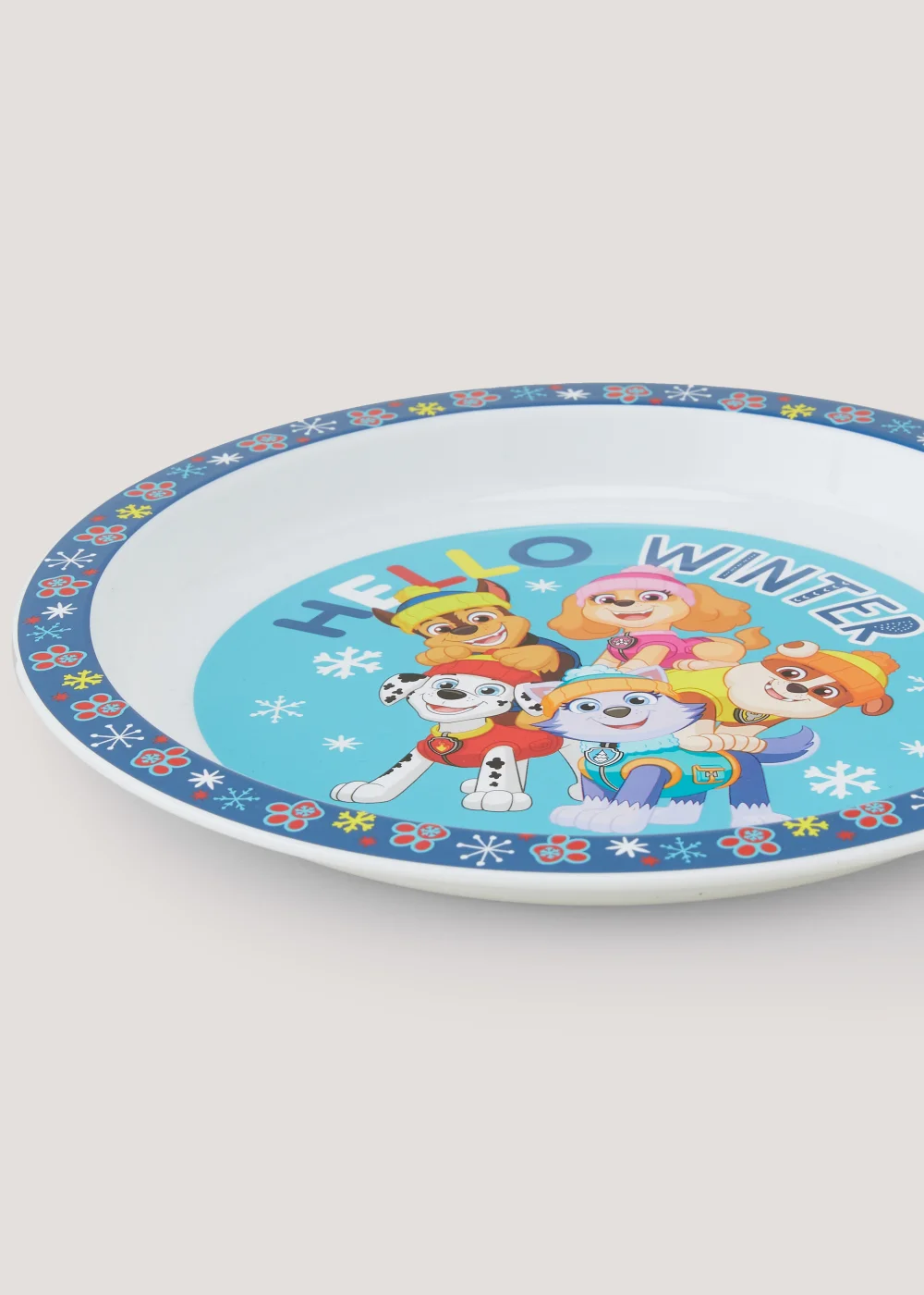 Kids Paw Patrol Christmas Plate (21cm) Image 2
