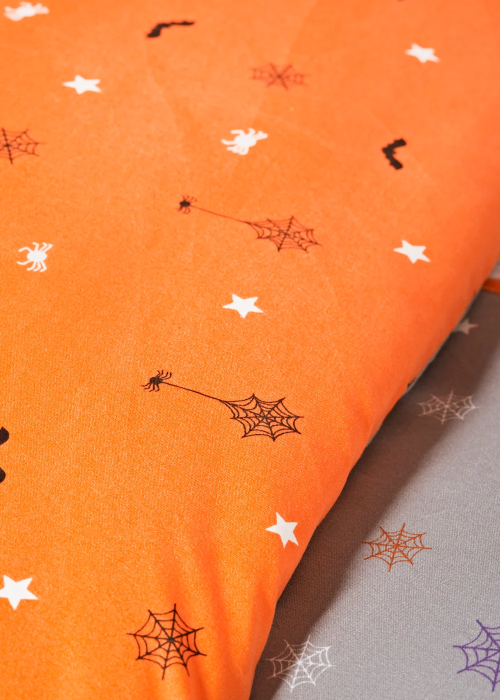 Grey Halloween Gonk Duvet Cover - Double Image 2