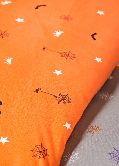 Grey Halloween Gonk Duvet Cover - Double Image 2