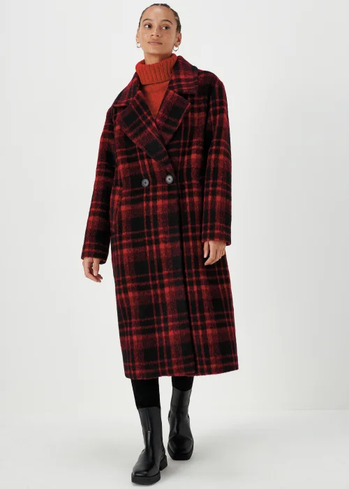 Red Check Overcoat - 8 Image 1