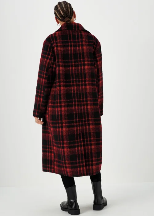 Red Check Overcoat - 8 Image 2