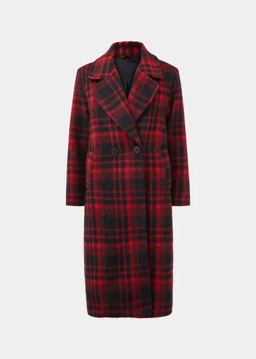 Red Check Overcoat - 8 Image 5