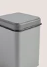 Grey Small Two Tone Tin (14cm x 10.5cm) Image 2