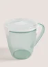 Green Plastic Soup Mug (12cm x 12.5cm) Image 1
