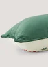 Green Embellished Gnome Cushion (30cm x 50cm) Image 2