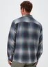 Blue Check Brushed Overshirt - S Image 2