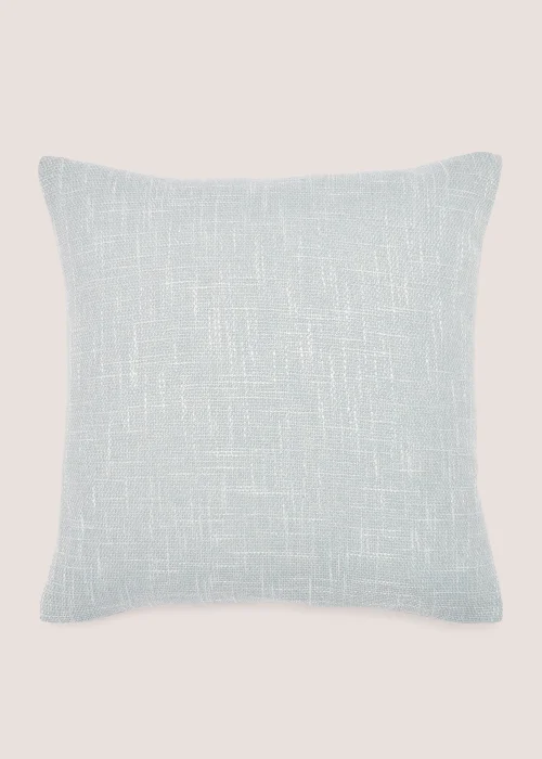 Blue Marl Textured Cushion (43cm x 43cm) Image 1