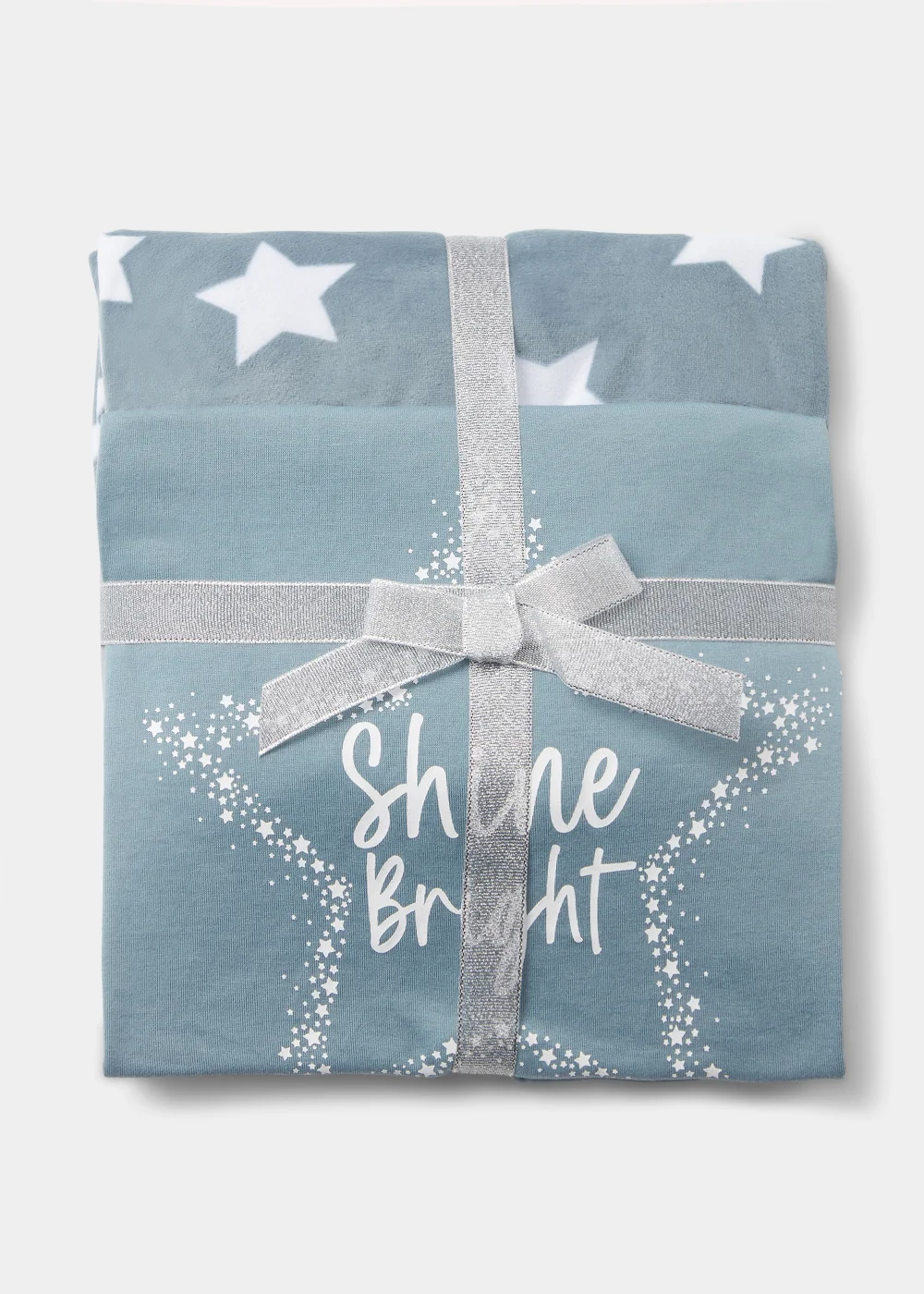 Aqua Shine Bright Fleece Pyjama Set - Extra small Image 4