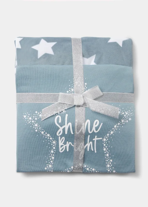 Aqua Shine Bright Fleece Pyjama Set - Extra small Image 4