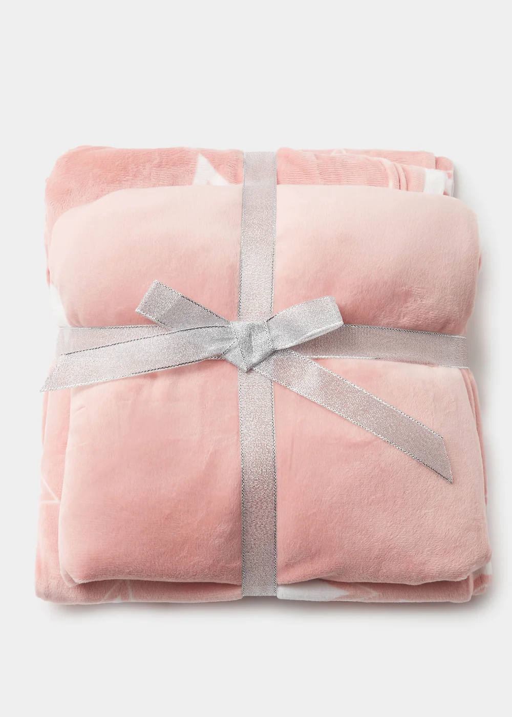 Pink Star Print Fleece Pyjama Set - Extra small Image 4