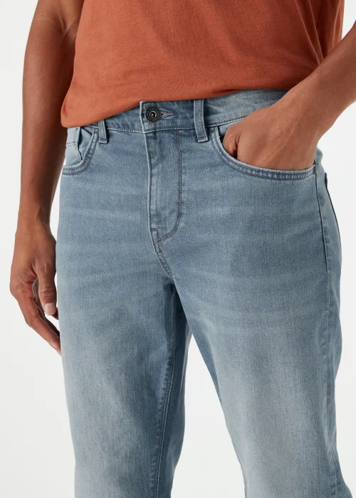 Grey Wash Slim Fit Jeans - 30 Waist Regular Image 3