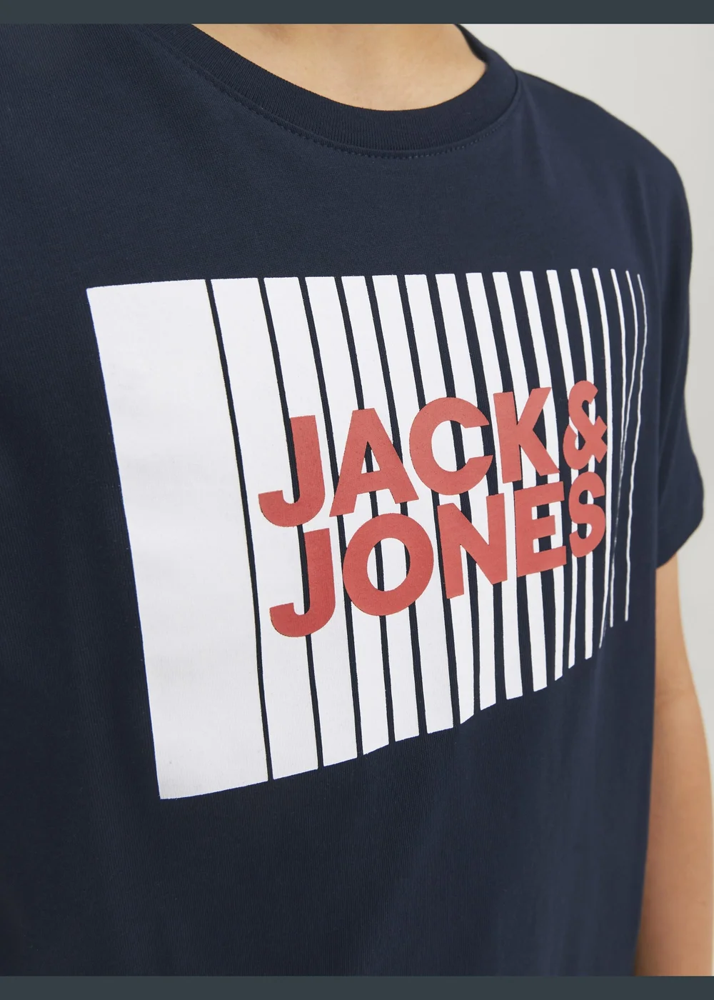 Jack & Jones Kids Navy Logo T-Shirt (6-16yrs) - 6 Yrs Image 3