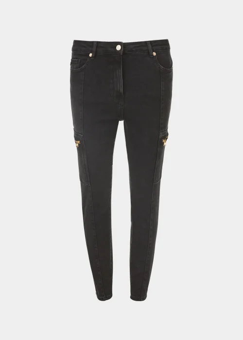 Et Vous Black Zip Trousers - 8 Image 5