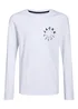 Jack & Jones Junior White Long Sleeve T-Shirt (6-16yrs) - Age 6 Years Image 1