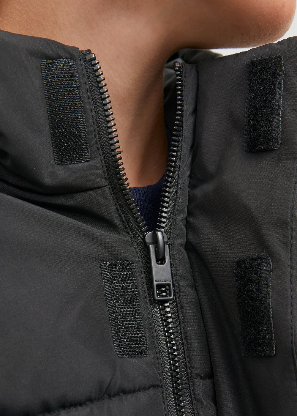 Jack & Jones Junior Black Puffer Jacket (6-16yrs) - Age 6 Years Image 6