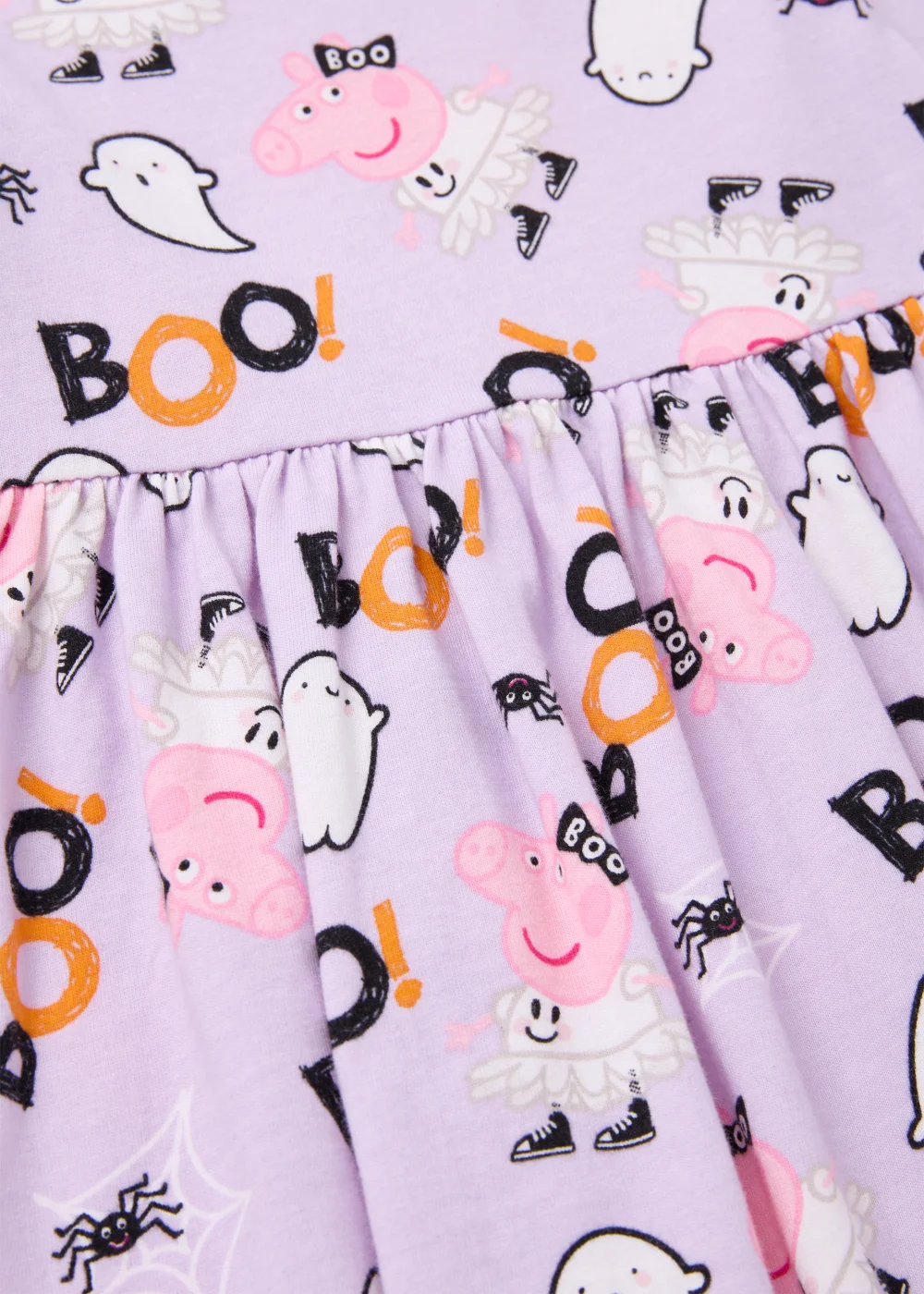 Kids Lilac Halloween Peppa Pig Dress (9mths-5yrs) - 1-1.5 Yrs Image 2