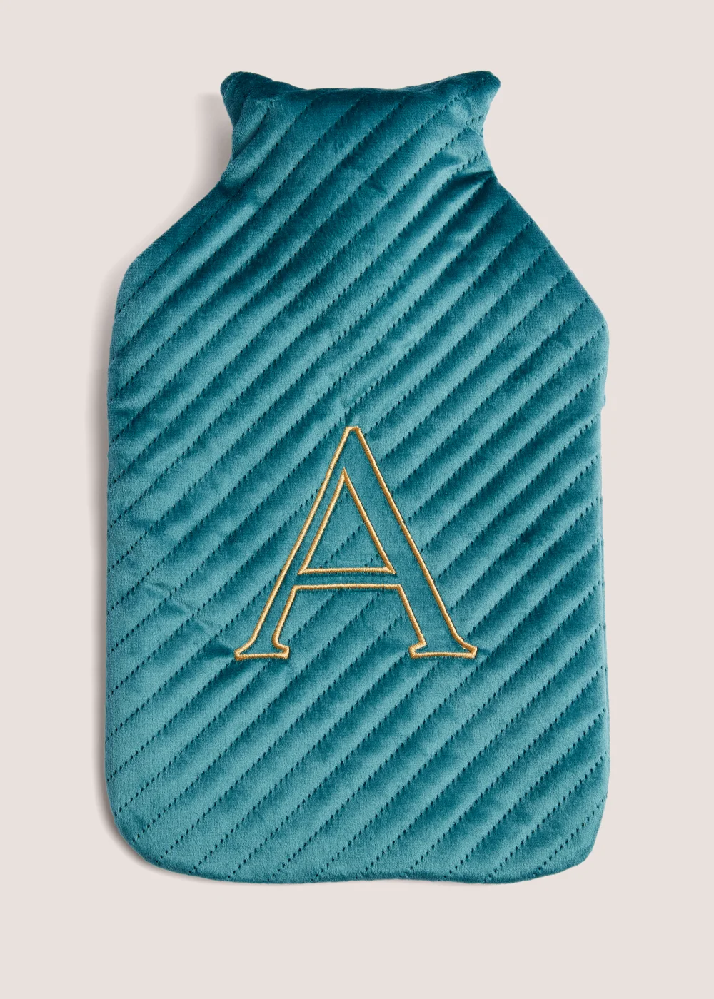 Emerald Green Alphabet Hot Water Bottle (2000ml) - S Image 2