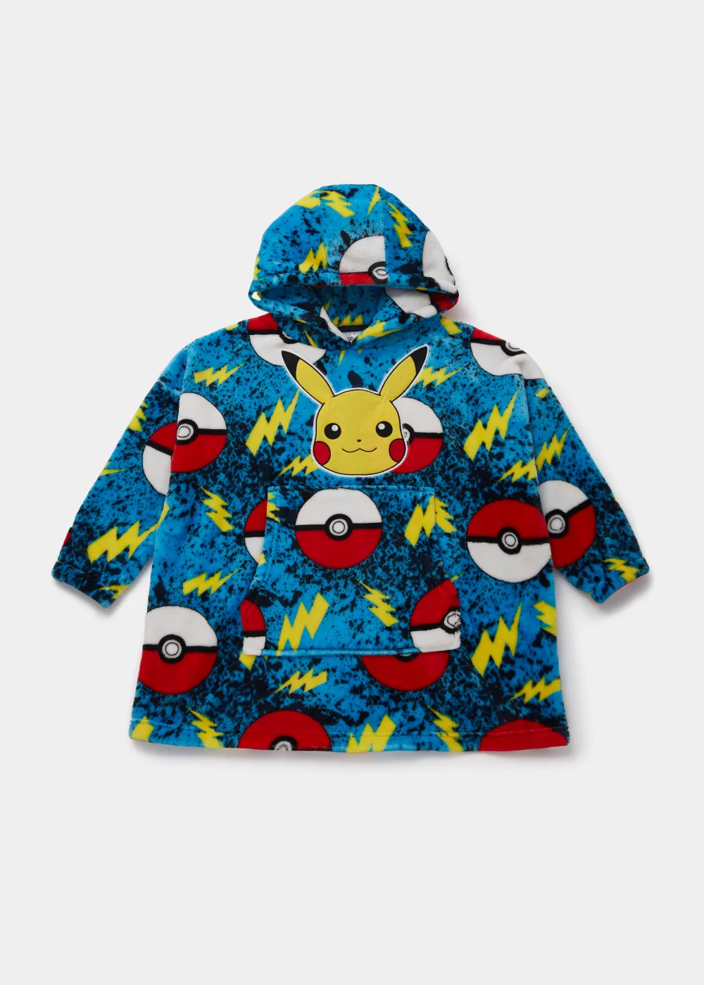 Kids Blue Pokémon Snuggle Hoodie (4-13yrs) - Age 4 - 6 Years Image 1