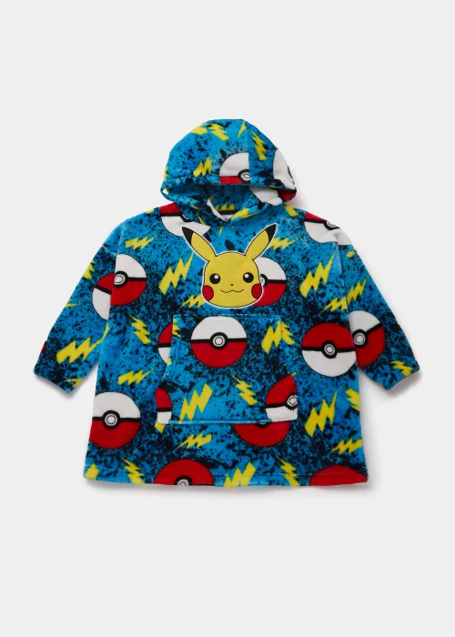 Kids Blue Pokémon Snuggle Hoodie (4-13yrs) - Age 4 - 6 Years Image 1