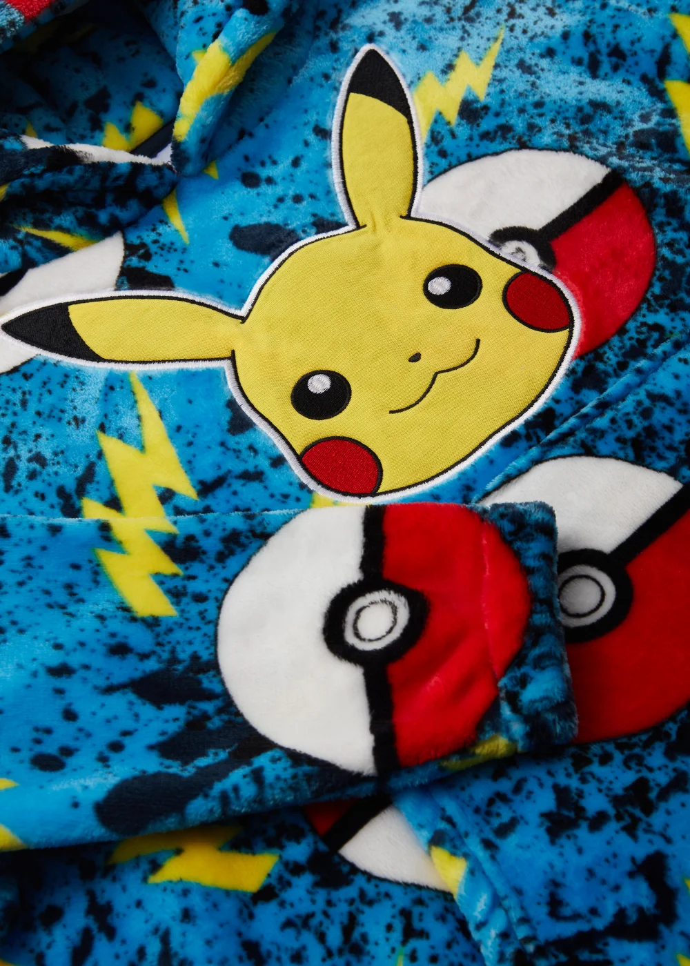 Kids Blue Pokémon Snuggle Hoodie (4-13yrs) - Age 4 - 6 Years Image 2