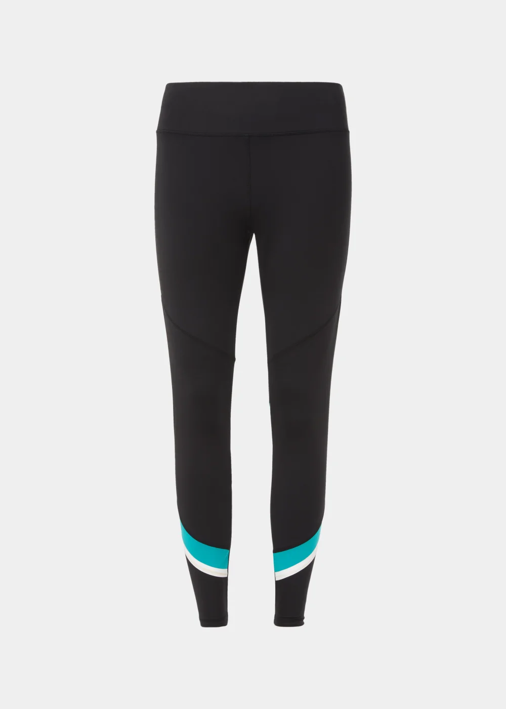 Souluxe Black Colour Block Leggings - 8 Image 5