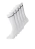 Jack & Jones Junior 5 Pack White Tennis Socks (Older 1-9) - Sizes 33-37 Image 1