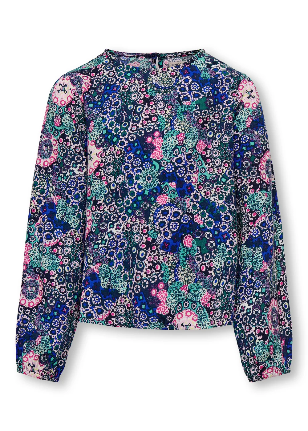ONLY Girls Maggie Multicoloured Long Sleeve Top (6-14yrs) - Age 6 Years Image 1