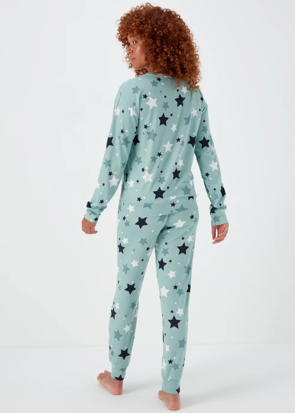 Green Star Print Lounge Set - Extra small Image 2