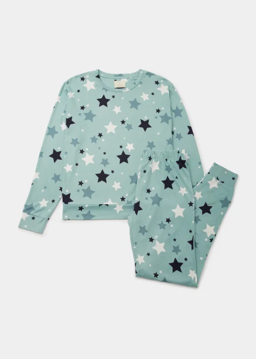 Green Star Print Lounge Set - Extra small Image 4
