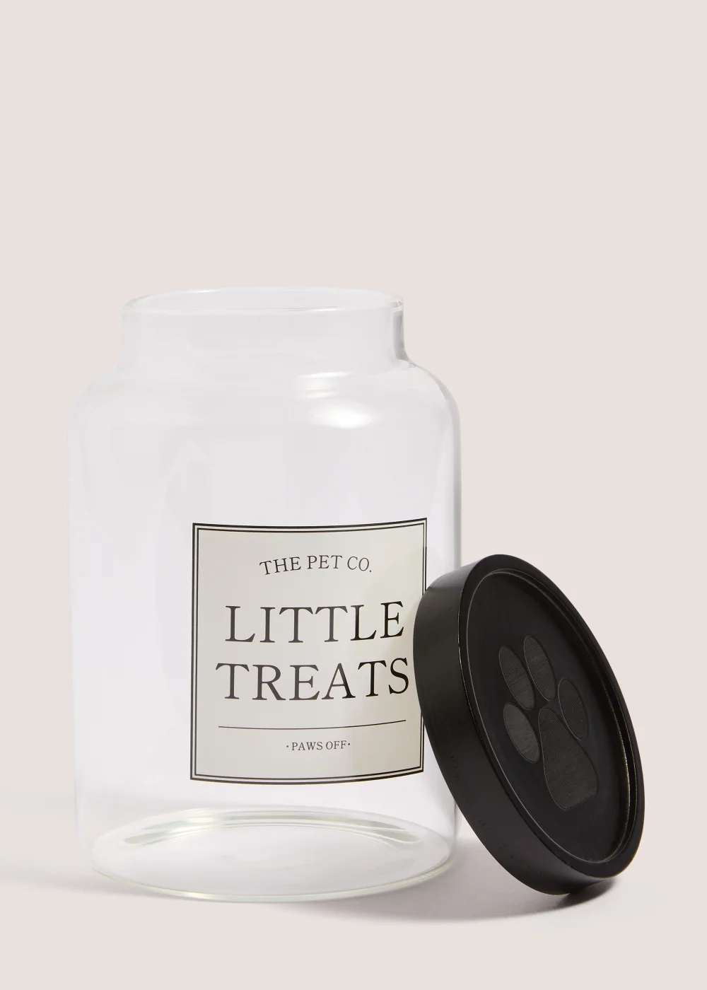 Little Treats Pet Glass Jar Image 1