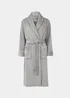 Charcoal Waffle Dressing Gown - Extra small Image 4