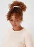 Pink Stripe Knitted Lounge & Scrunchie Set - Extra small Image 3