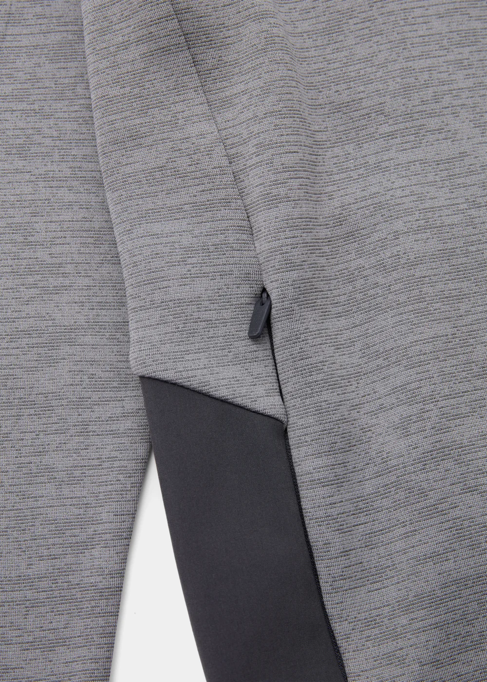 Boys Grey Tonal Half Zip Sports Sweatshirt (4-13yrs) - 4 Yrs Image 2