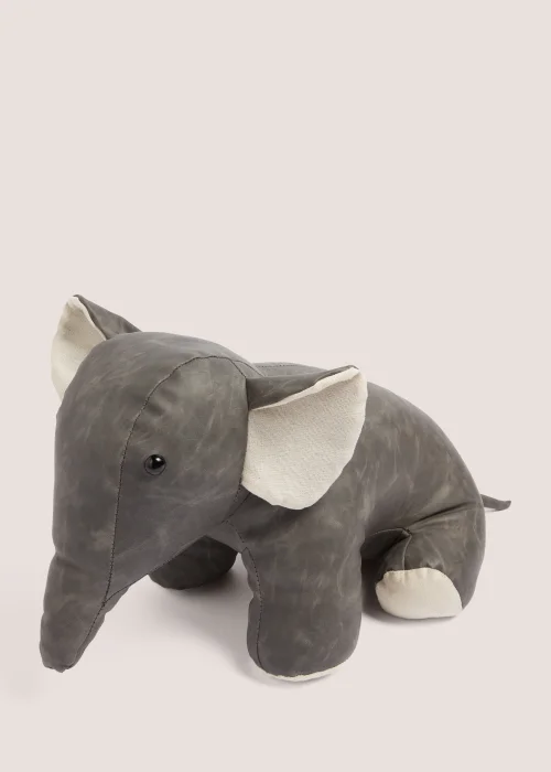 Grey Elephant Doorstop Image 1