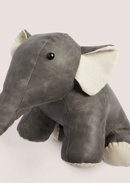 Grey Elephant Doorstop Image 2