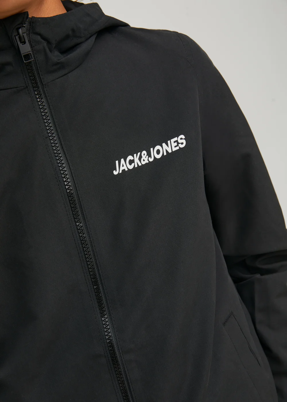 Jack & Jones Kids Black Bomber Jacket (6-16yrs) - 6 Yrs Image 3