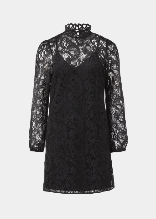 Et Vous Black Lace Tunic Dress - 8 Image 5