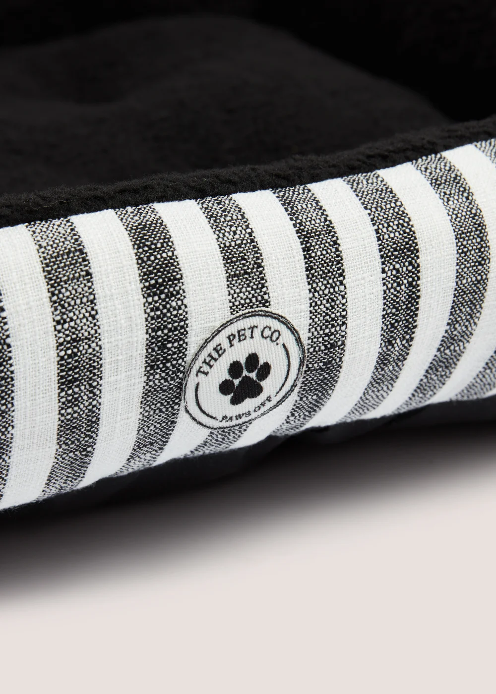 Monochrome Stripe Pet Bed (Medium-Large) Image 2