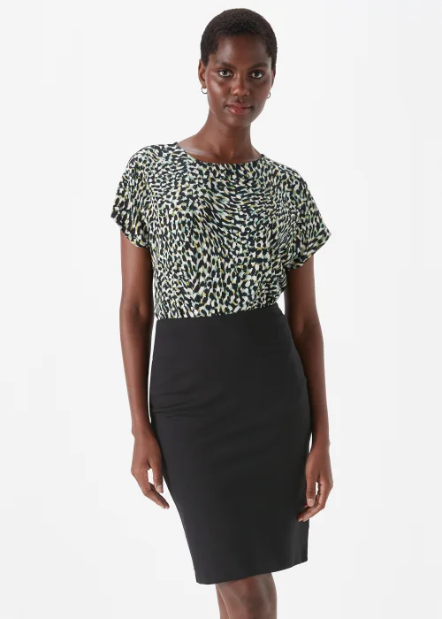 Et Vous Black Ponte Skirt - Size 10 Image 1