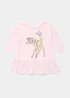 Kids Pink Disney Bambi Long Sleeve Nightie (9mths-7yrs) - Age 9 - 12 Months Image 1