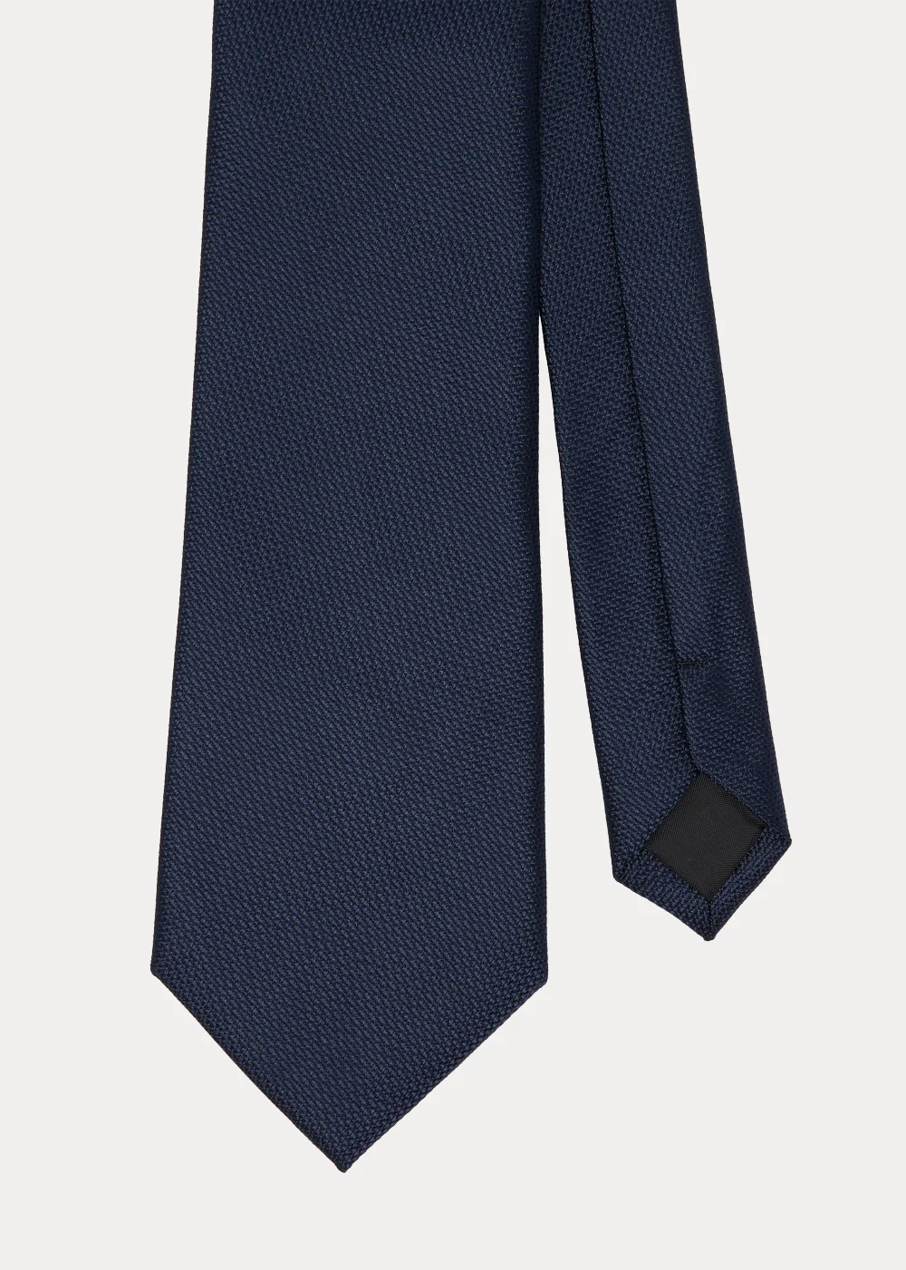 Taylor & Wright Navy Textured Tie - One Size Image 2