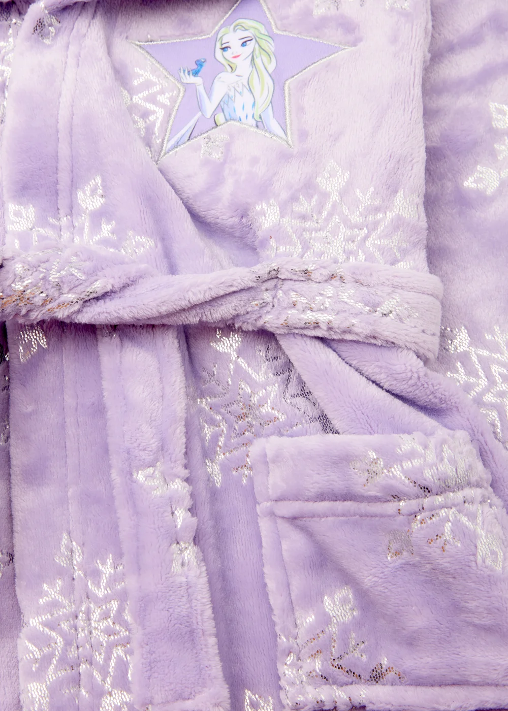 Kids Lilac Disney Frozen Dressing Gown (2-9yrs) - Age 2 - 3 Years Image 2