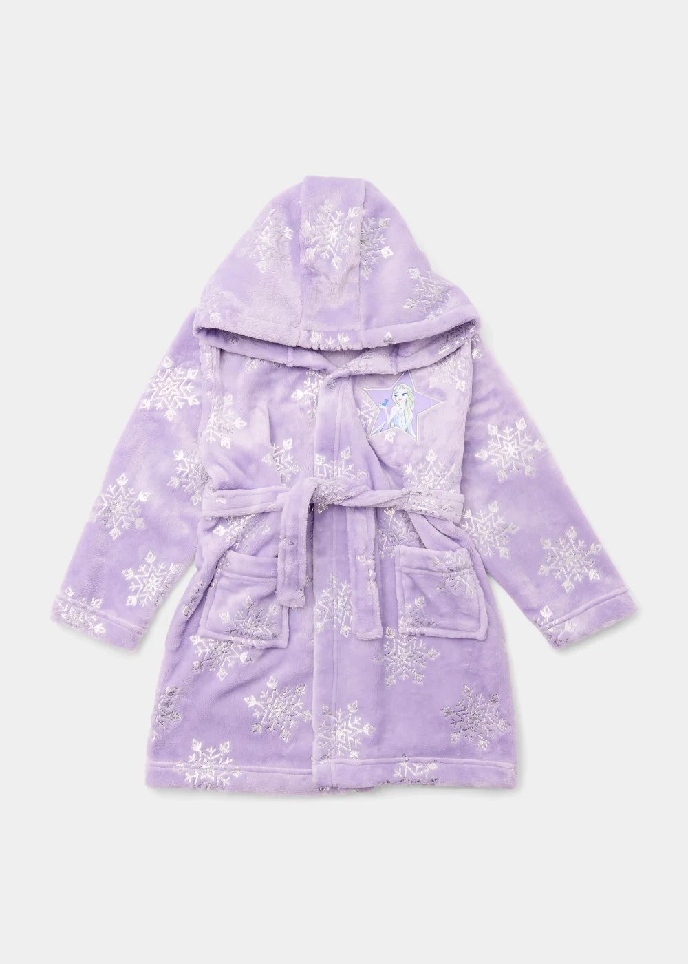 Kids Lilac Disney Frozen Dressing Gown (2-9yrs) - Age 2 - 3 Years Image 1