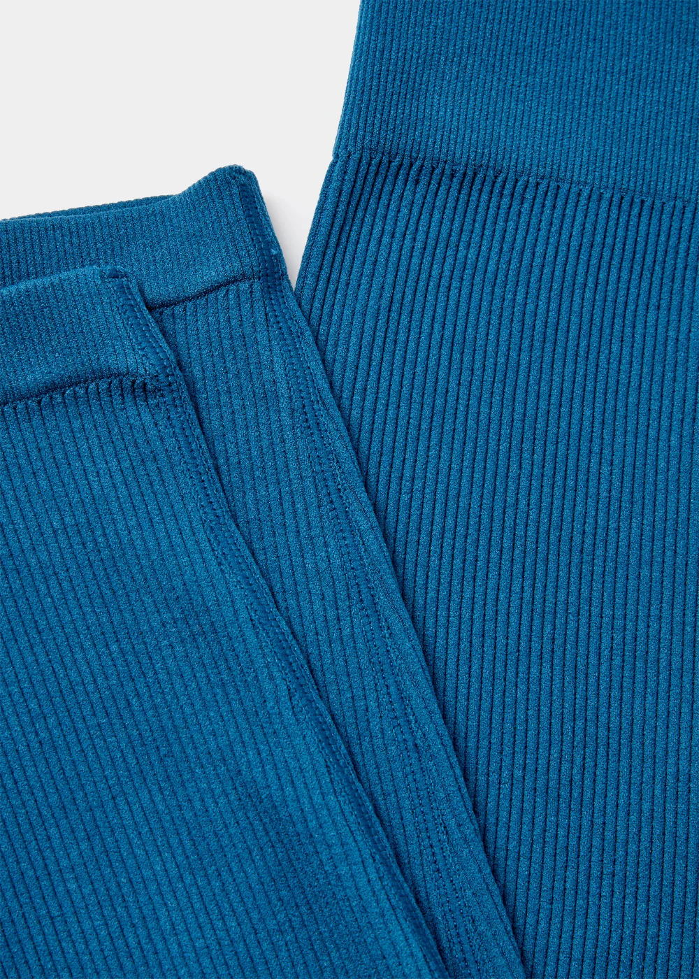 Girls Teal Seamless Legging (7-12yrs) - S - Age 7-8 Image 2