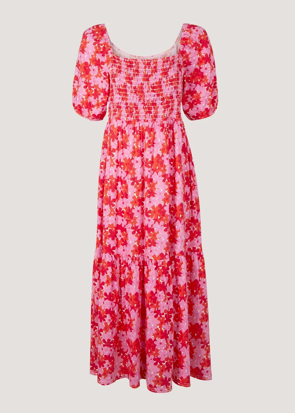 red floral print jersey split cami midi dress Buy Love & Roses Red Floral Jersey V-Neck Kimono Sleeve Midi Dress from Next USA