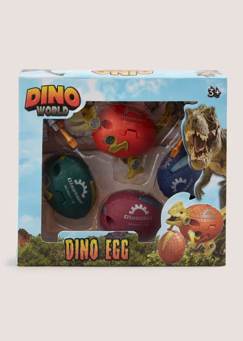 Kids Dino World Dinosaur Egg (5cm x 6cm x 12cm) Image 1