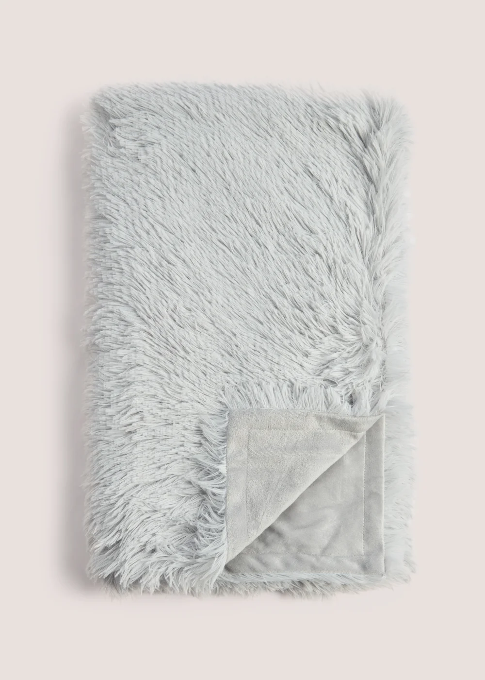 Grey Pet Fur Blanket Image 1