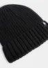 Heat Holders Black Beanie Hat - One Size Image 2