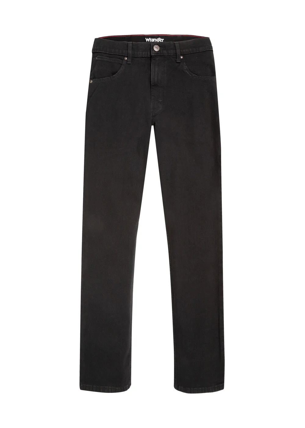 Wrangler Black Slim Fit Jeans - 30 S Image 1