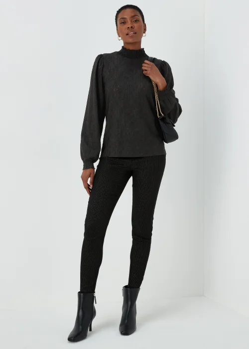 Black Star Cutwork Top - Size 8 Image 4